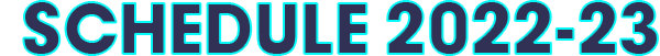 LA DanceMagic Convention Schedule 2022-23